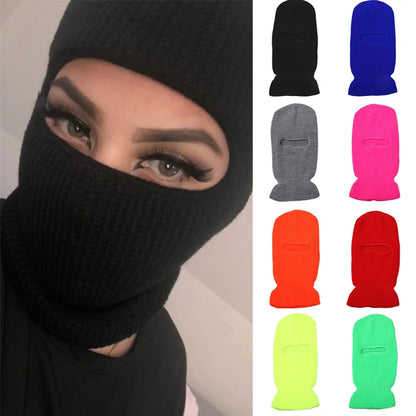 2022 New Unisex Winter Balaclava Hat Mask Beanie Cycling Tactical Face Shield Mascara Ski Bonnet Cagoule Visage Full Bicycle Cap