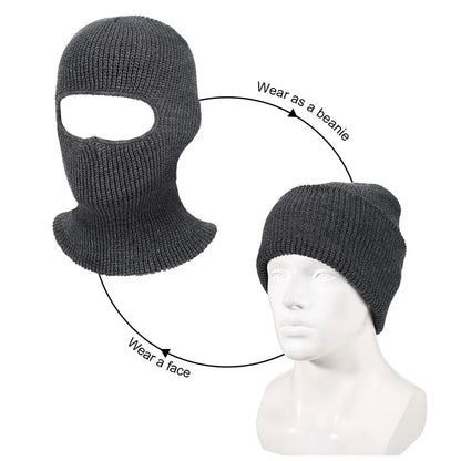 2022 New Unisex Winter Balaclava Hat Mask Beanie Cycling Tactical Face Shield Mascara Ski Bonnet Cagoule Visage Full Bicycle Cap